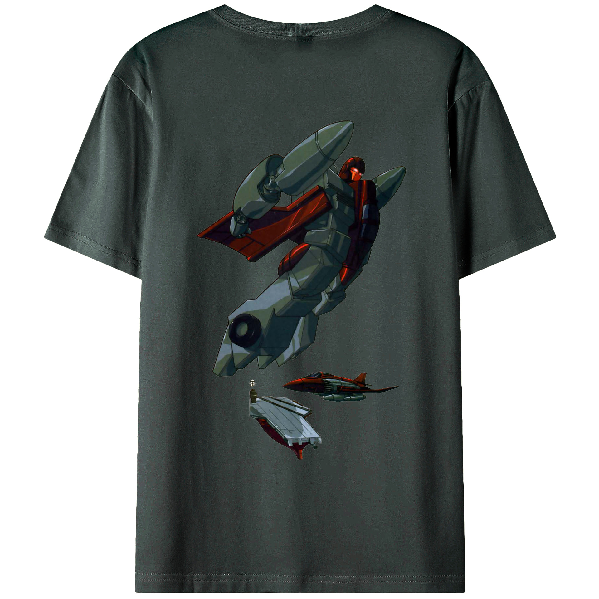 （画像用）  綿100％ メンズ半袖Tシャツ（バックプリント） 通気性